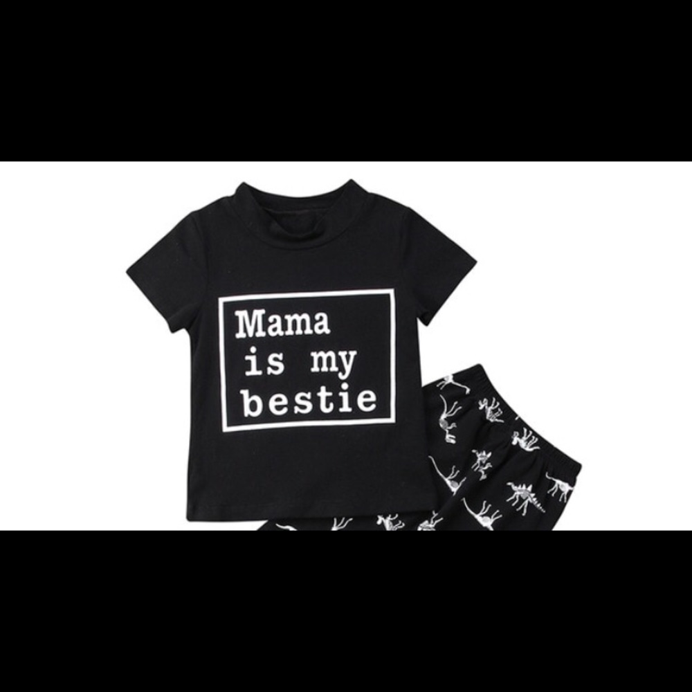 My Mama Is My Bestie Toddler Tee - Picture 1 of 2